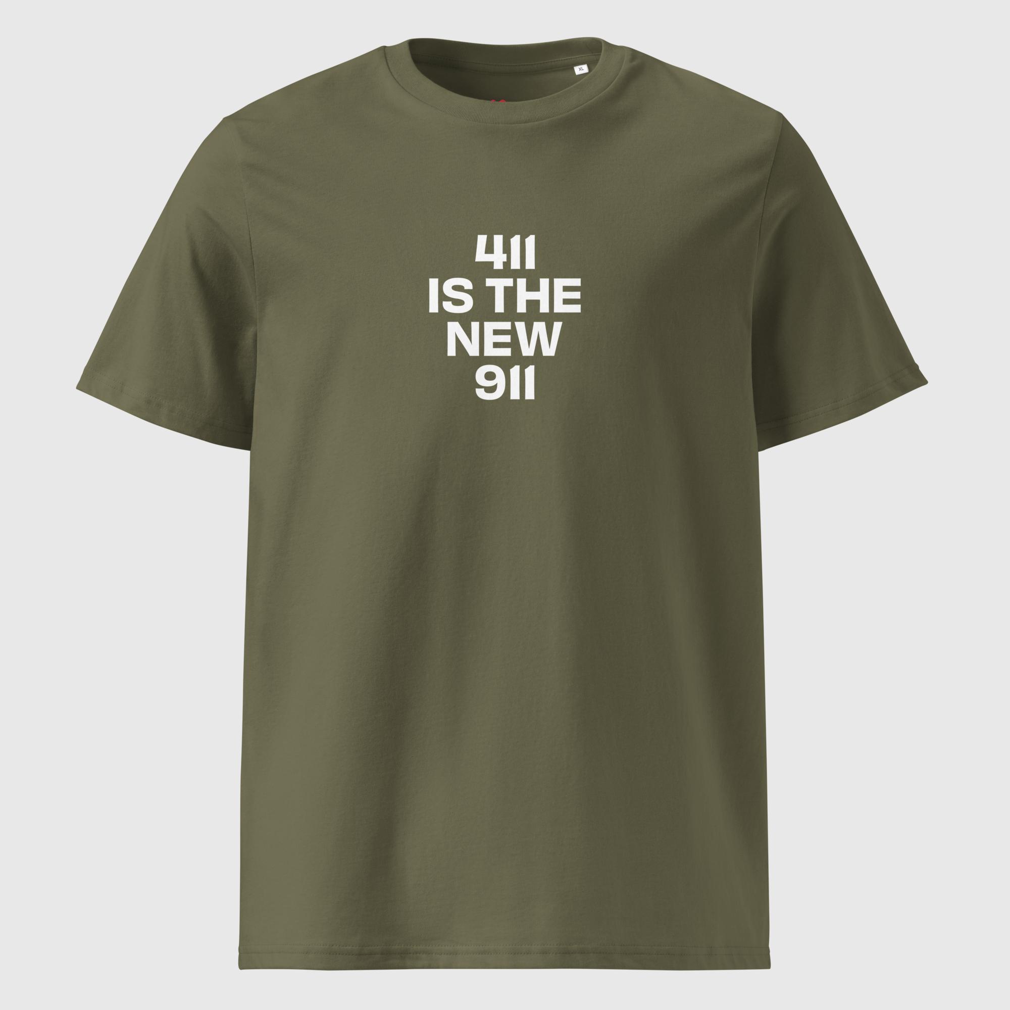 411 Is the New 911 T-Shirt - Image 5