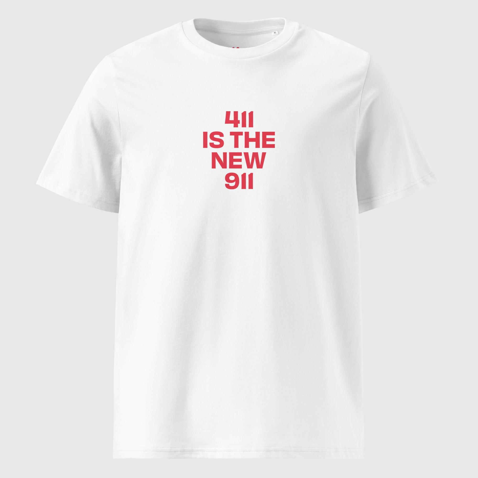 411 Is the New 911 T-Shirt - Image 4