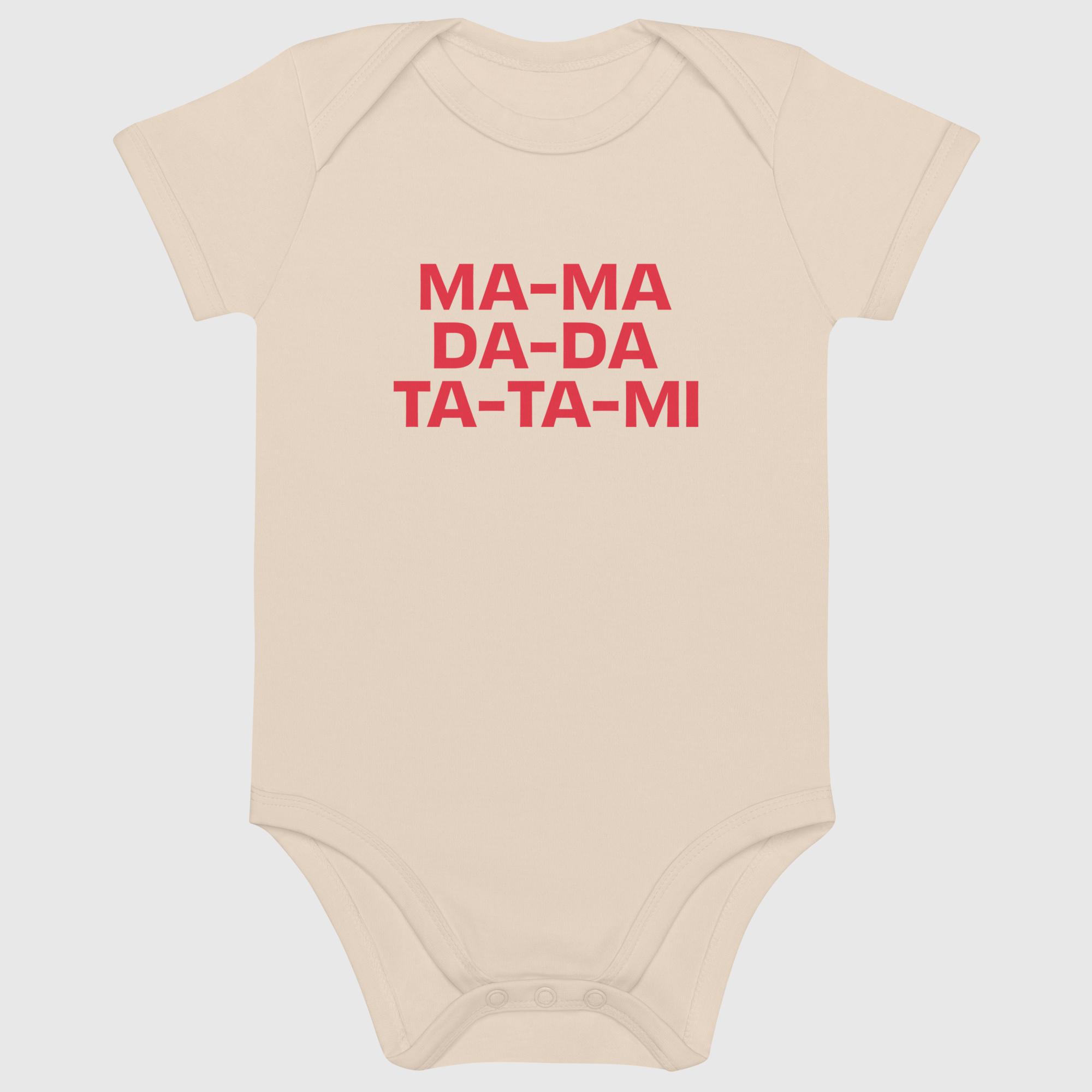 Ma-Ma Da-Da Ta-Ta-Mi Baby Bodysuit