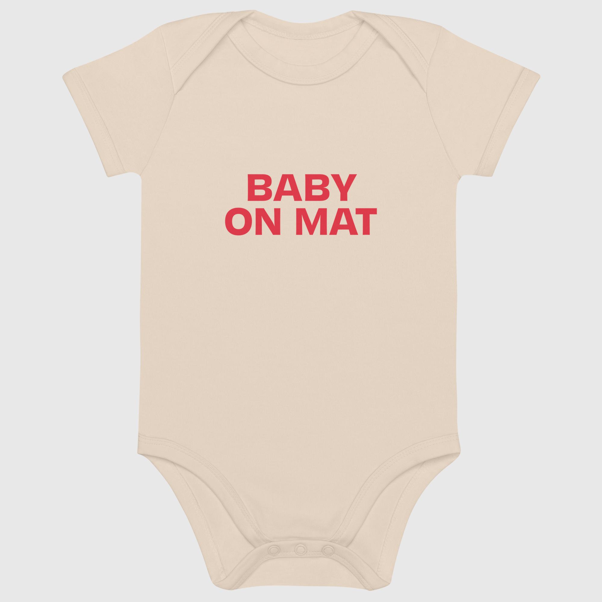 Baby on Mat Baby Bodysuit - Image 2
