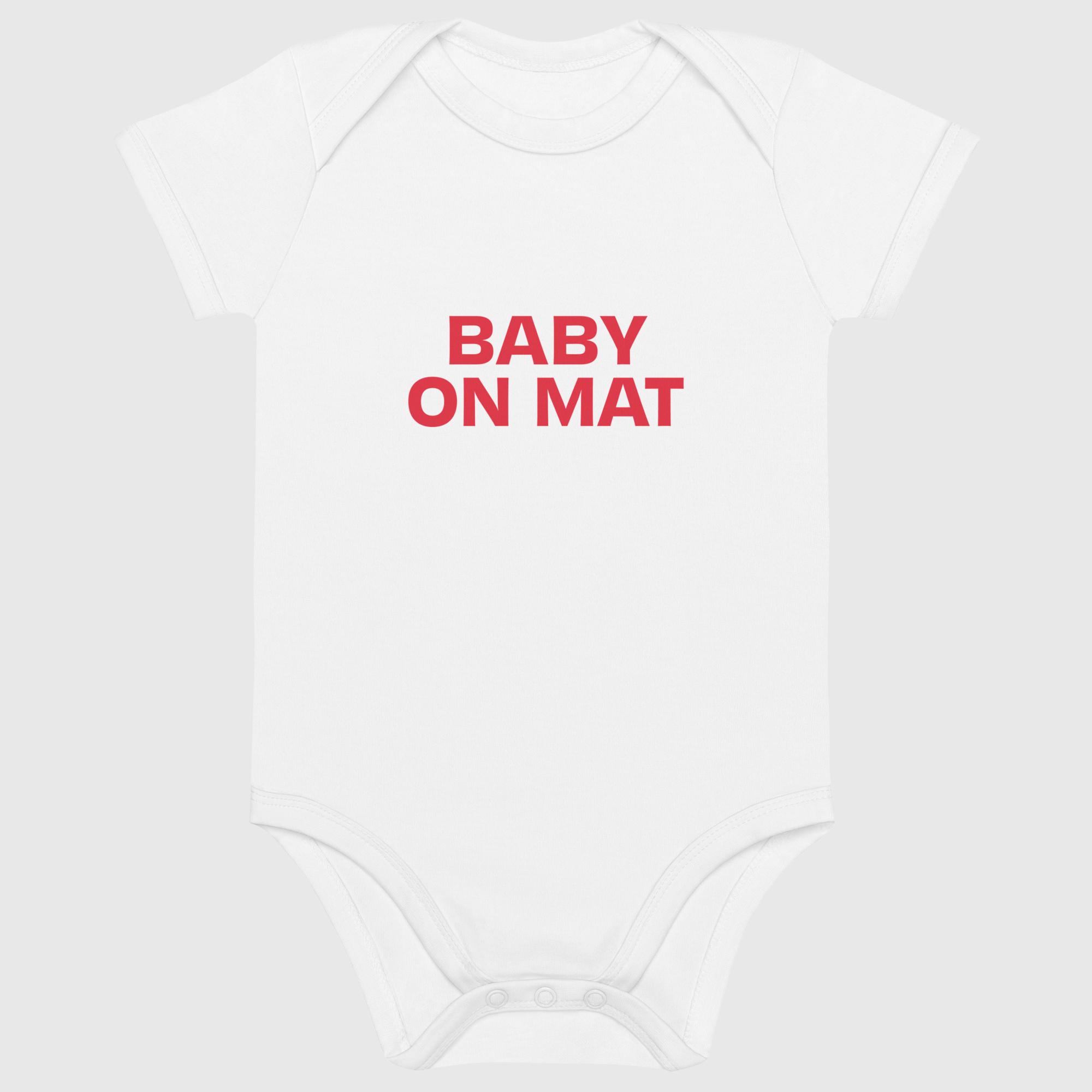 Baby on Mat Baby Bodysuit